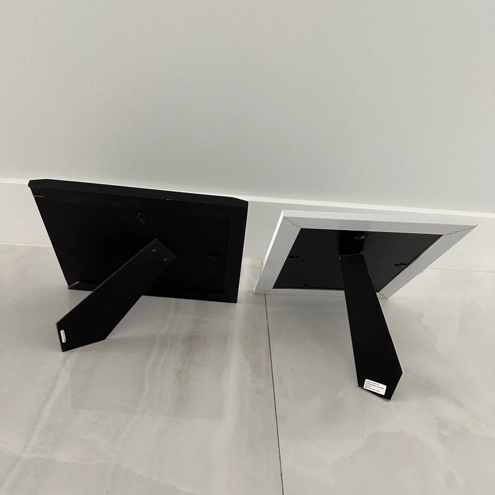2 8 x 10 Modern Frames Hang or Stand PRICED TO SELL